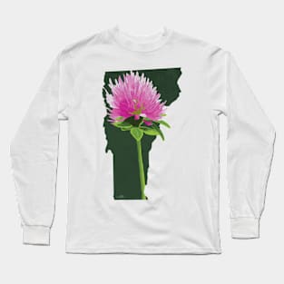 Vermont Red Clover Long Sleeve T-Shirt